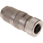 HARTING HARAX® M12-L neupravený zástrčkový konektor pre senzory - aktory, 21032212405, piny: 4, 1 ks; 21032212405