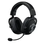Logitech G Pro X čierna / herné slúchadlá / odnímateľný mikrofón / 50mm meniče / 3.5mm jack / externá USB zvuková karta (981-000818)
