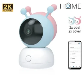 IGet HOME Camera CS2 Baby biela / Opatrovateľka / WiFi / 2K / teplomer / nočné videnie (75020825)