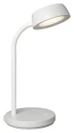 Maul MAULabby biela / LED stolná lampa / ohybné rameno / 585 lm / 3000K teplá biela (8200702)