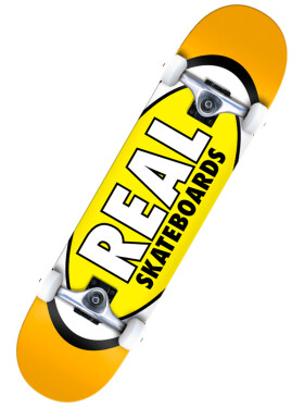 Real CLASSIC OVAL yellow skejt - 7.5