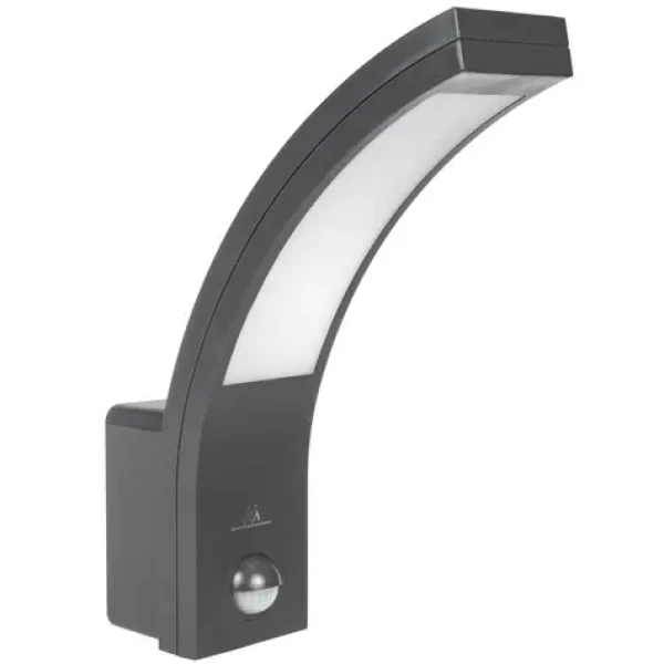 Maclean MCE244G vonkajšie LED svetlo / 10W / senzor pohybu / IP54 / 750 lm (MCE244G)