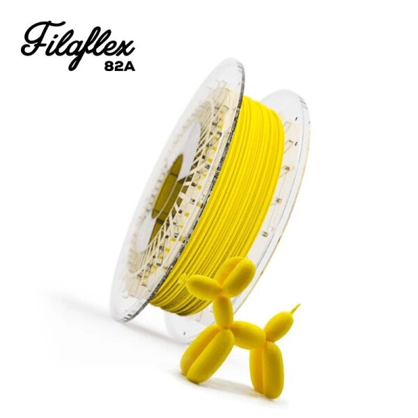 FILAFLEX tlačová struna 82A 1,75 mm Yellow 0,5 kg Recreus