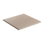 OMNIRES - AQUAROCK kompozitná sprchová vanička protišmyková, 80 x 80 cm, dune beige mat AQUAROCK80-KDB