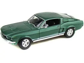 Maisto Ford Mustang Fastback 1967 zelená