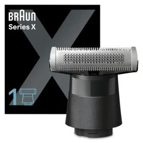 Braun XT20 / Náhradné holiace hlavice / pre Series X / 4D-Blad / nerezová oceľ (7500435205979)