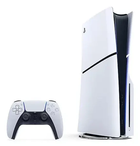 Sony PlayStation 5 E-Chassis Slim biela / Herná konzola / Disc Edition / 1TB SSD / 4K 120Hz / Wi-Fi 6 (9021247)