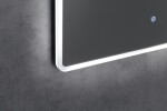 SAPHO - PIRI zrkadlo s LED osvetlením 60x80cm, dotykový senzor, 2700-6500K PR600S