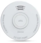 Nedis Alecto SD110 biela / Dymový alarm / EN 14604 / 1x 9V/6F22 / 85 dB / výdrž 10 rokov (SD110)