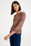 Blúzka Greenpoint TOP704W22PSL01 Paisley Pattern 01 36