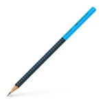 Faber-Castell Grip Two Tone Grafitová ceruzka - HB modrá/čierna 12 ks (517010)