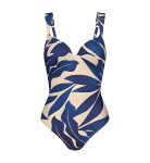 Dámske jednodielne plavky Summer Allure OWP 01 dark blue - Triumph 38C