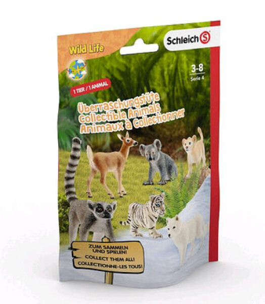 Schleich Wild Life Vrecko s prekvapením - africké zvieratká XS