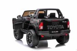 Mamido Mamido Detské elektrické autíčko Toyota Hilux 2x24V7Ah | 4x200W | 4x4 | pre 2 deti | ECO koža | EVA kolesá čierne