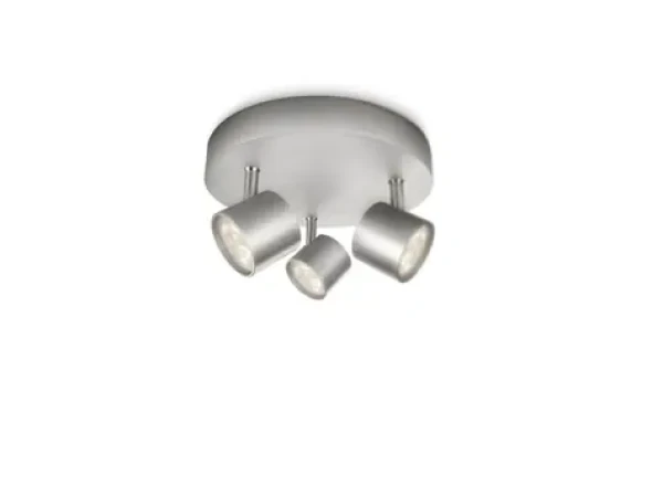 Philips Star 3x45W hliník / bodové svietidlo / 2700K / 1500lm / IP20 (915004146401)