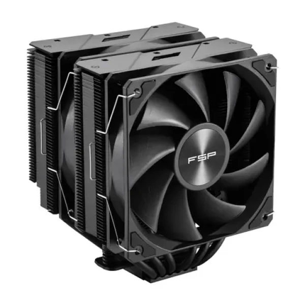 FSP MP7-B Dual čierna / Chladič CPU / 2x 120mm PWM FDB / TDP 280W / LGA1851/1700/1200 / AM5/AM4 (POO0000014)