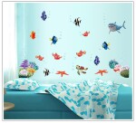 Veselá Stena Samolepka Nemo, Dory a priatelia