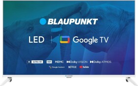 Blaupunkt TV 43" Blaupunkt 43UBG6010S 4K Ultra HD LED, GoogleTV, Dolby Atmos, WiFi 2,4-5GHz, BT, Biely