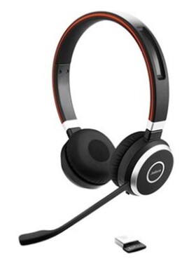 Jabra Evolve 65 UC Duo / bezdrôtové slúchadlo s mikrofónom / pre Cisco amp; Avaya / USB + BT (6599-829-409)