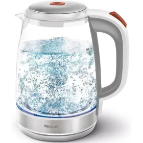 Sencor SWK 20A80GY biela / Rýchlovarná kanvica / 2200W / 2L (8590669339709)