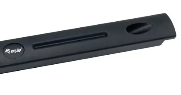 Equip 19" 1U čierna / Záslepka / bez náradia / RAL9005 (327505)