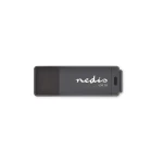 Nedis Flash disk 128 GB / Flash disk / USB-A / čítanie 80 MB/s / zápis 10 MB/s (FDRIU3128BK)