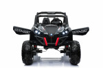 Mamido Mamido Elektrické autíčko Buggy SuperStar 4x4 lakované Black Carbon