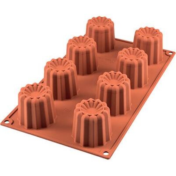 Silikónová forma Canelé 8x5,5x5 cm 736 ml - Silikomart - Silikomart