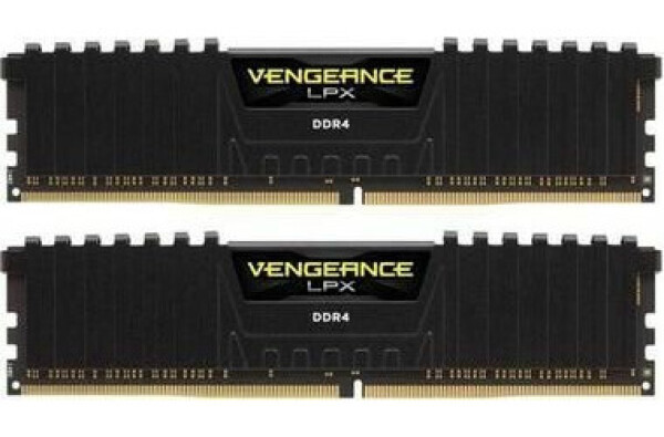 Corsair Vengeance LPX 16GB (2x8GB) 2400MHz / DDR4 / CL14 / DIMM / 1.2V / XMP 2.0 / čierny (CMK16GX4M2A2400C14)