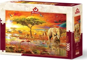ART PUZZLE 5529 Puzzle Safari v Afrike