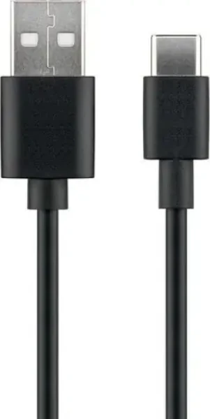 MicroConnect kábel USB C (M) - USB2.0 A (M) 2m čierna / 480Mbit/s (USB3.1CCHAR2B)