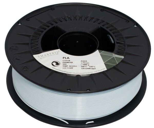 Smartfil PLA filament modrý AQUA 1,75 mm 1 kg