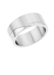 Calvin Klein Elegantný oceľový prsteň Minimal Circular 35000198 56 mm