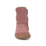 Dievčenská zimná barefoot obuv TEX SUEDE Dark Pink, Froddo, G3160238, ružová - 27