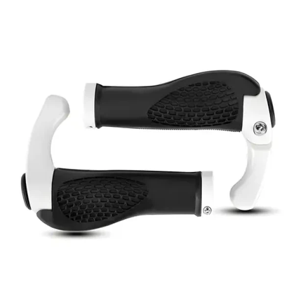 Rockbros BT1007W biela / Držiak na bicykel s klaksónom