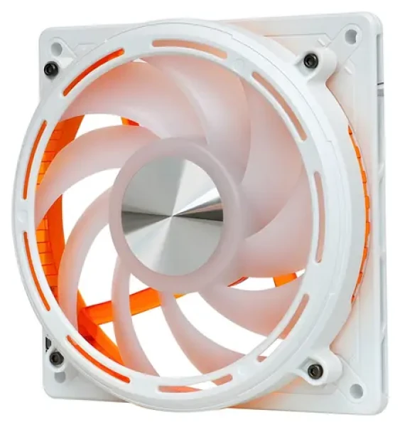 DarkFlash DE8 biela / Ventilátor / 120 mm / ARGB podsvietenie / 800-1900 RPM / 35,61 dB / 55,22 CFM (DE8 Single Fan White)