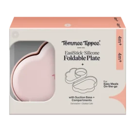 Tommee Tippee Silikónový desiatový box ružová (448743-T)