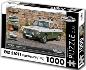 RETRO-AUTA Puzzle č. 73 VAZ 21011 Volkspolizei (1975)