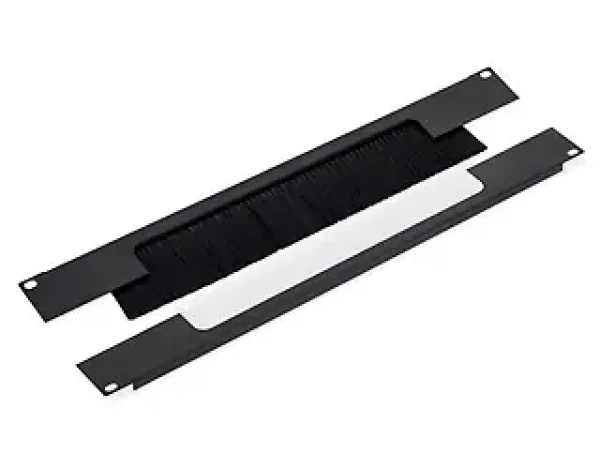 Triton RAB-ZP-X02-A3 / Priechodný panel 19" 2U / rozdelený horizontálne / kefový / otvor 350x55 mm / čierna (RAB-ZP-X02-A3)