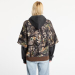 Mikina A BATHING APE Tree Edge Camo Layered Pullover Hoodie UNISEX Brown M
