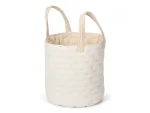 Little Dutch Košík textilný obojstranný extra veľký Pure Soft Beige Stripe (DE30325041LD)