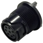 Bulgin PXP4013/04P guľatý konektor DIN, 1 ks; PXP4013/04P