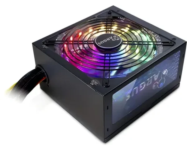 Inter-tech Argus RGB-600 II čierna / PC zdroj / 600W / 80 PLUS Bronze / RGB podsvietenie / ATX (88882146)