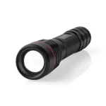 Nedis LED svietidlo / Napájanie z batérie / 3.7 V DC / 10 W / N/A / Vrátane batérií / Dobíjacie / 1000 lm (LTRR11WBK)