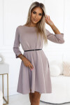 Dámske šaty 579-1 - NUMOCO Béžová 2XL/3XL