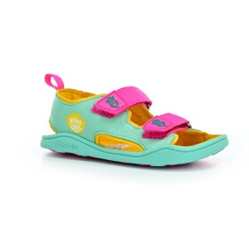 Affenzahn Sandal Vegan Airy Owl Turquoise barefoot sandále 29 EUR