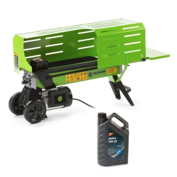 Fieldmann SADA FZLS 1004H-E + olej 4L / Štiepačka na drevo / 2000 W / IP54 / Štiepacia sila 4 t / Max. šírka 25 cm (98038250)