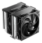 DEEPCOOL AG620 G2 čierna / Chladič CPU / 2x 120mm / 6x heatpipe / LGA1700 / AM5 (R-AG620-BKNPMG2-G)