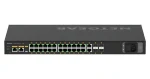 Netgear M4250-26G4F-PoE+ / Switch / L3 riadený / 24x Gigabit PoE+ / 2x Gigabit / 4X SFP (GSM4230P-100EUS)