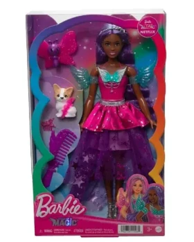 Mattel HLC33 Barbie A Touch of Magic - Filmová bábika Brooklyn